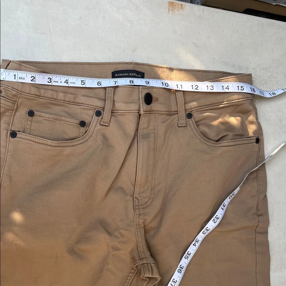 Banana Republic Tan Chinos 34x30 new no tags